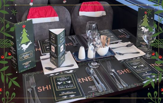 Shelbourne Park Greyhound Stadium is the perfect Dublin Christmas Party Venue. Dine in our restaurant with excellent views of the racing action on the track!