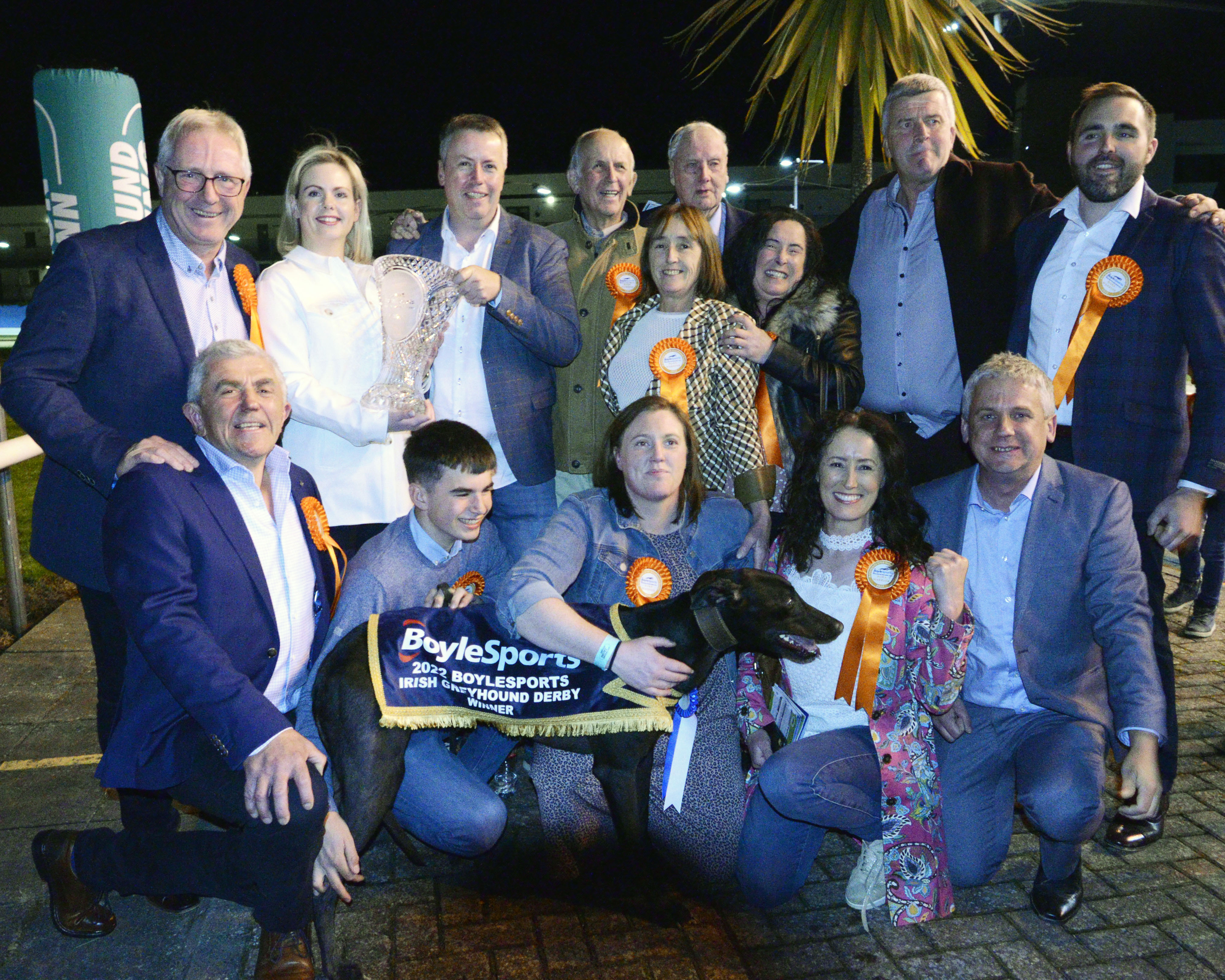 Born Warrior, winner of the 2022 BoyleSports Irish Greyhound Derby Born Warrior, winner of the 2022 BoyleSports Irish Greyhound Derby